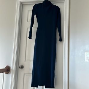 Zara blue navy dress